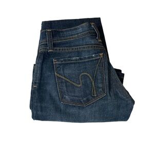 Citizens Of Humanity Dark Blue Flare Jeans